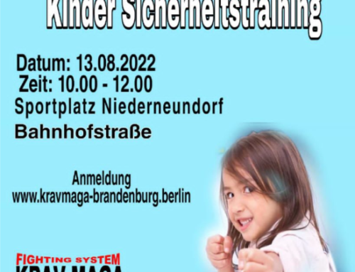 13.08.2022 | Kinder Sicherheitstraining am Sportplatz Niederneundorf
